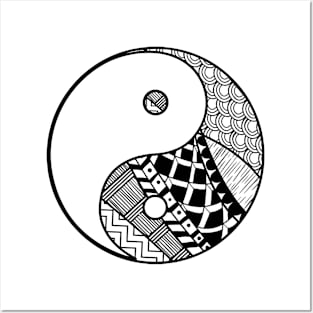 Yin and yang Posters and Art